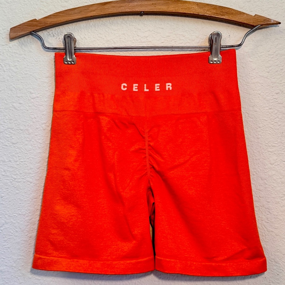 Celer Chemistry Seamless Scrunch Butt Gym Shorts Size S